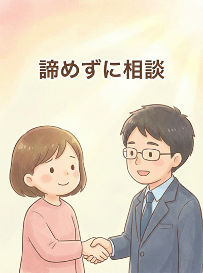 諦めずに弁護士へ相談