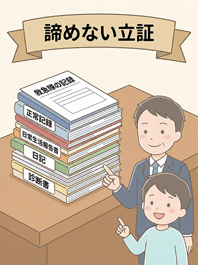 諦めない立証：救急隊の記録・日常生活報告書・診断書を積み上げる